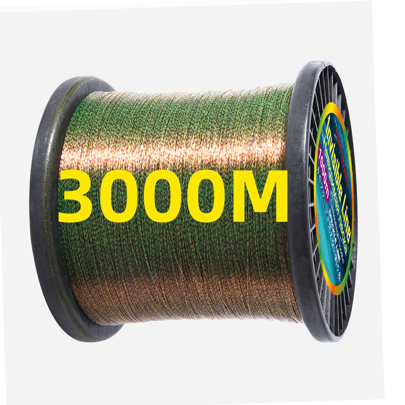 Ice Fishing Line - 3000M/1000M/500M Invisible Fishing Line 3D Spotted