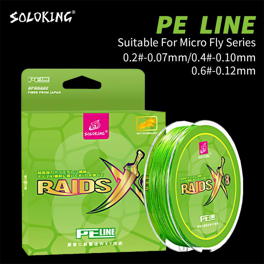 SOLOKING 100M/150M 8 Strand Mi - Ice Fishing Line recension och pris