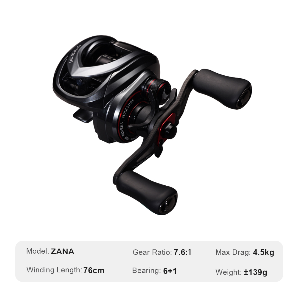 PURELURE ZANA 139g Aluminum Al - Abu Garcia Reel Max recension och pris