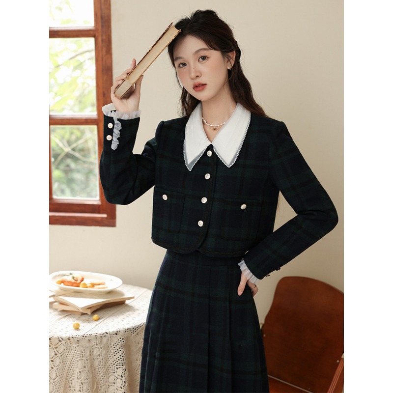 Vintage Plaid Two Piece Outfit - Fly Line recension och pris